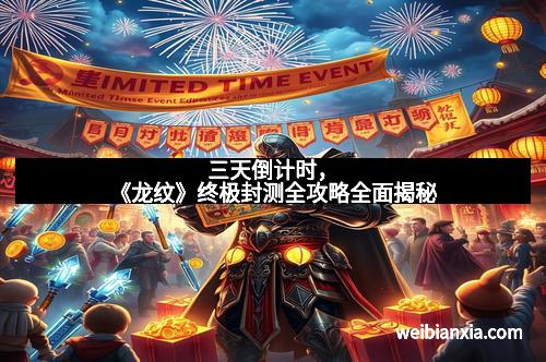 三天倒计时，《龙纹》终极封测全攻略全面揭秘